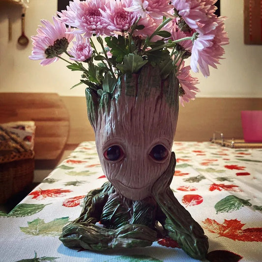 Mini Groot-Inspired Plant Pot – 1Pc