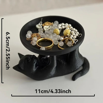 Minimalist Cat Jewelry Dish