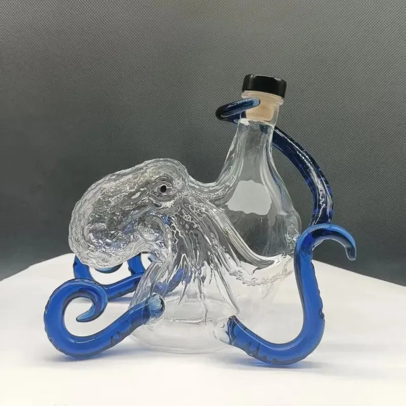 Octopus Glass Decanter