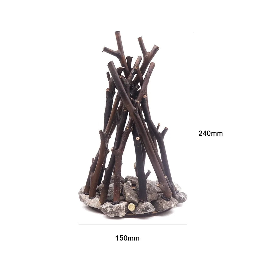 Retro Bonfire Night Light – Tree Branch Style LED Decor