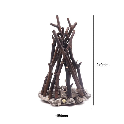 Retro Bonfire Night Light – Tree Branch Style LED Decor