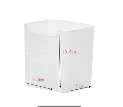 Compact Refrigerator Storage Boxes - 5pcs Set