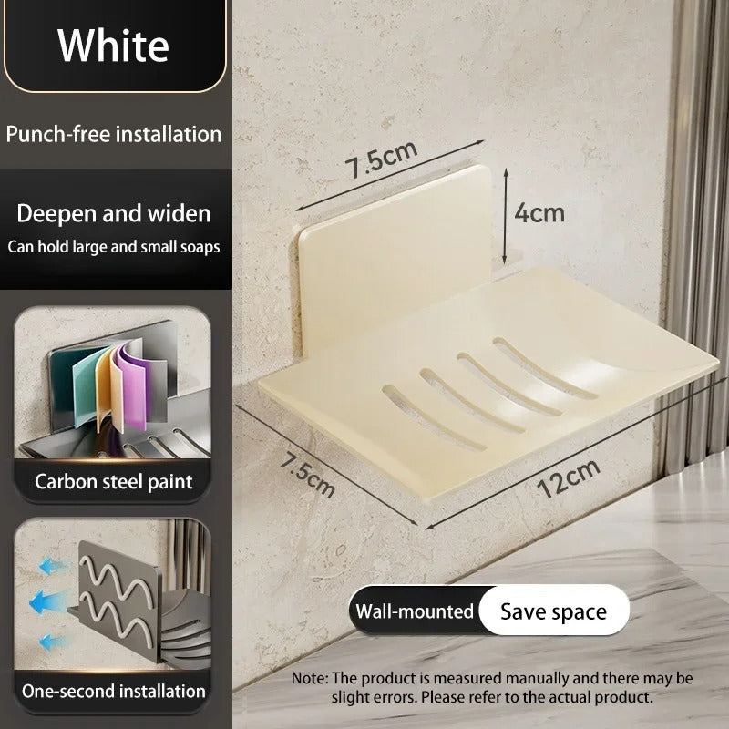 No-Drill Bathroom Soap Holder