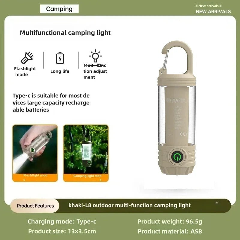 Waterproof Rechargeable LED Camping Light