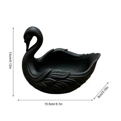 Elegant Swan Catch-All Bowl