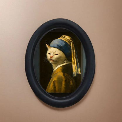 Funny Framed Cat Wall Decor