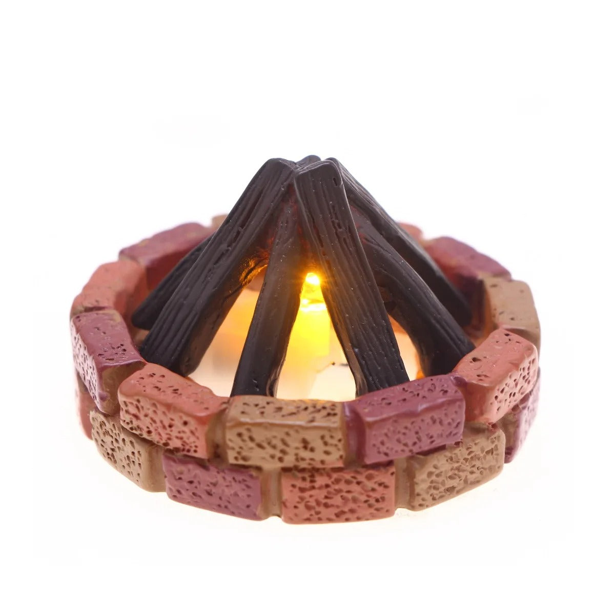 Handmade Mini LED Campfire Ornament