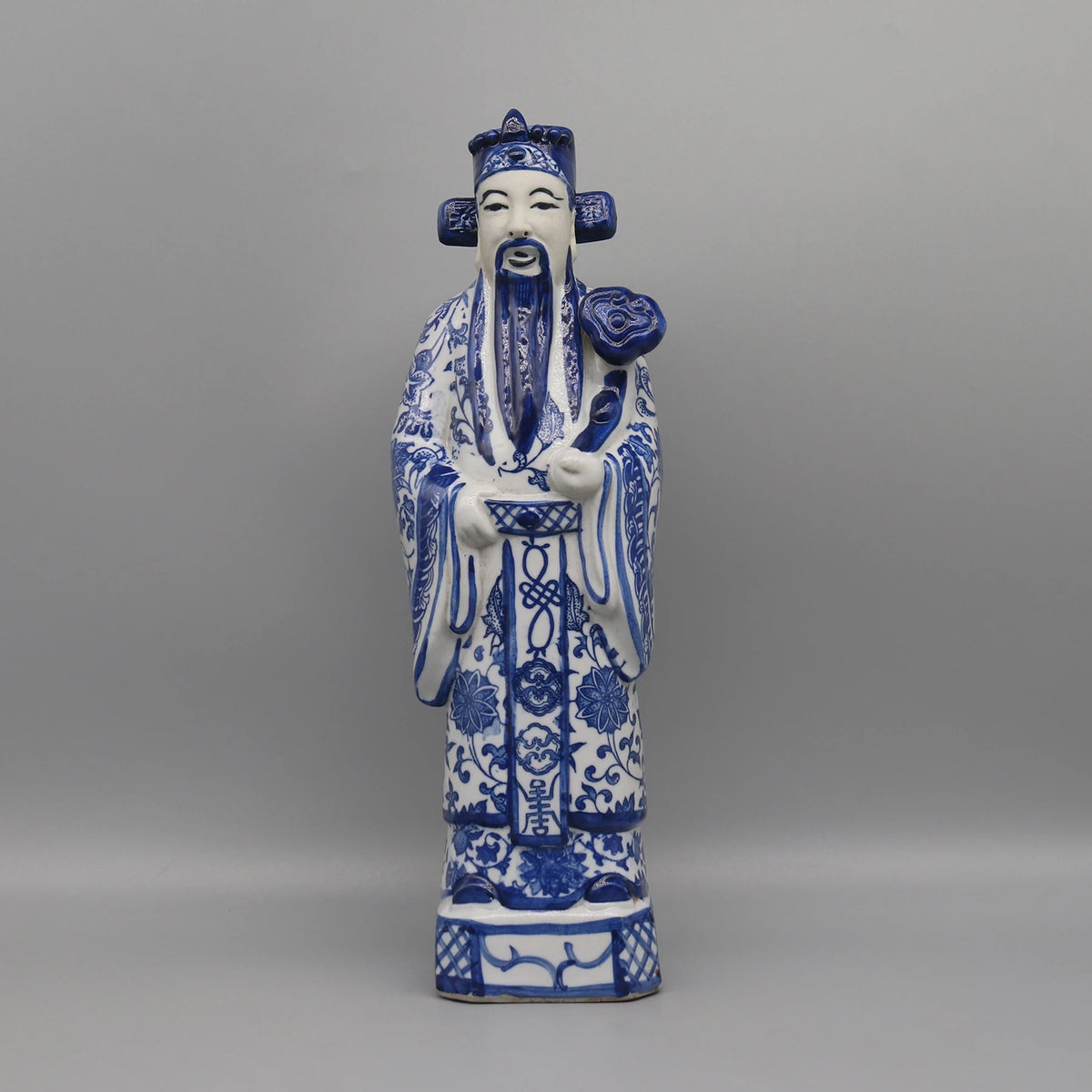 3-Piece Fortune, Prosperity & Longevity Figurine Set
