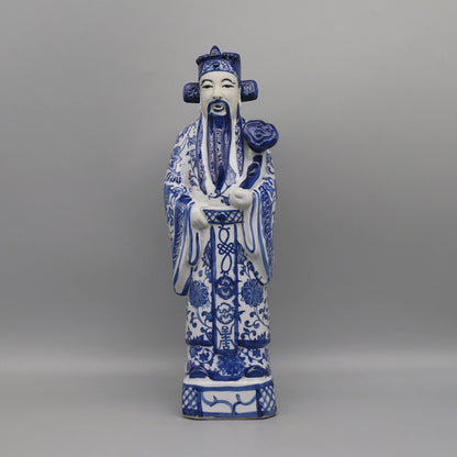 3-Piece Fortune, Prosperity & Longevity Figurine Set