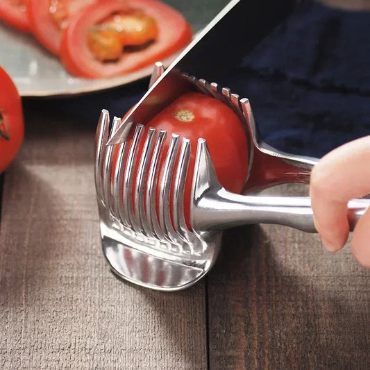 Stainless Steel Food Slicing Holder