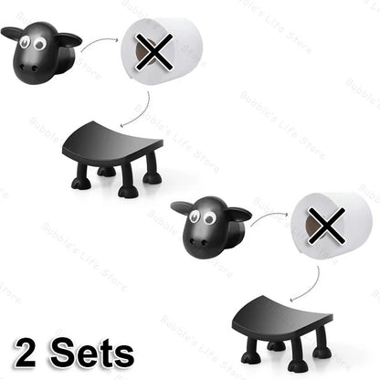 Cute Sheep Shape Toilet Paper Holder