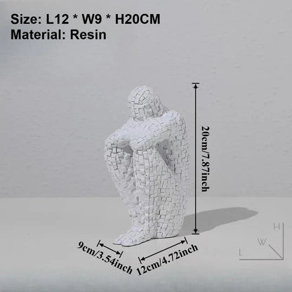 Mosaic Reflection Sculpture
