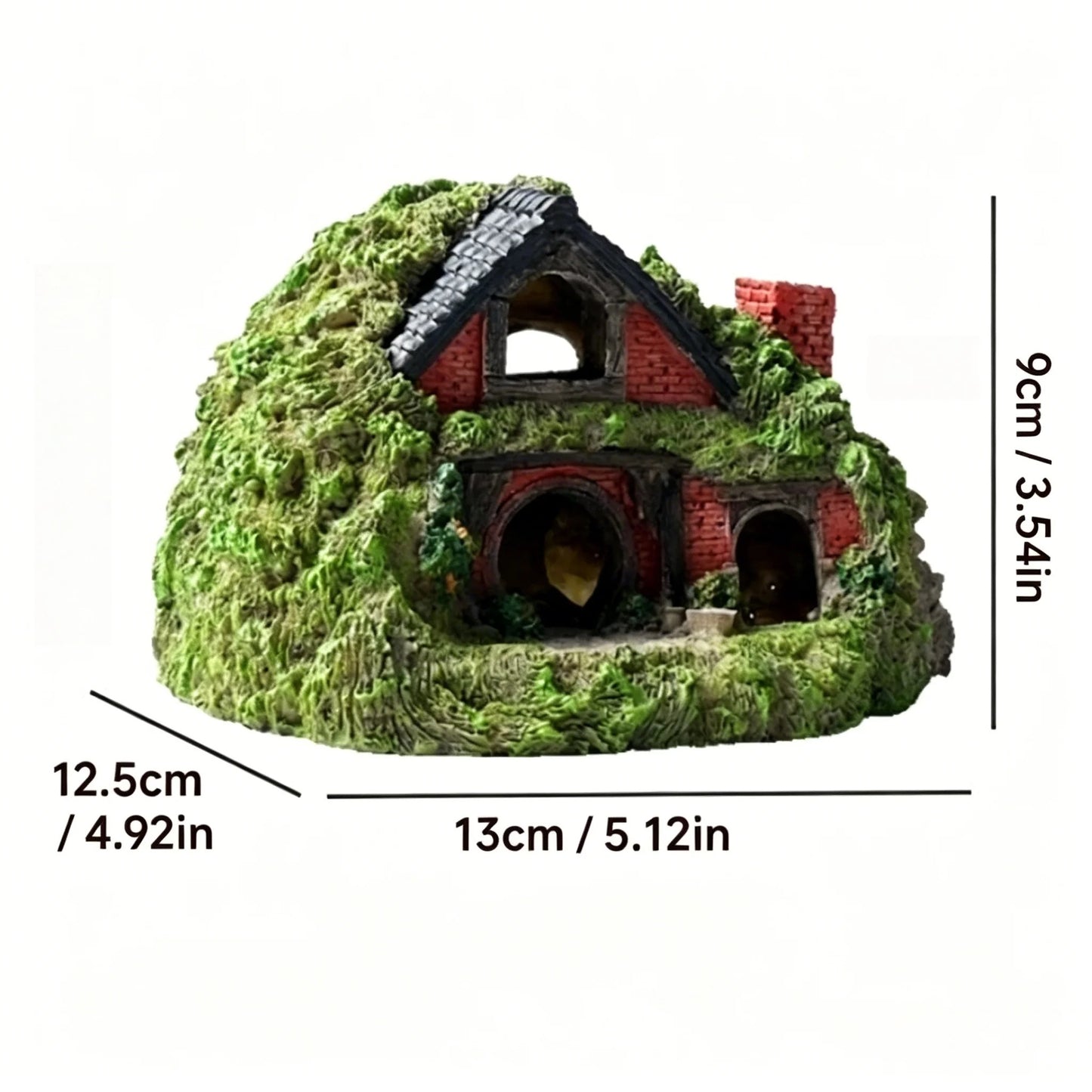 Mossy Reptile Hideout House