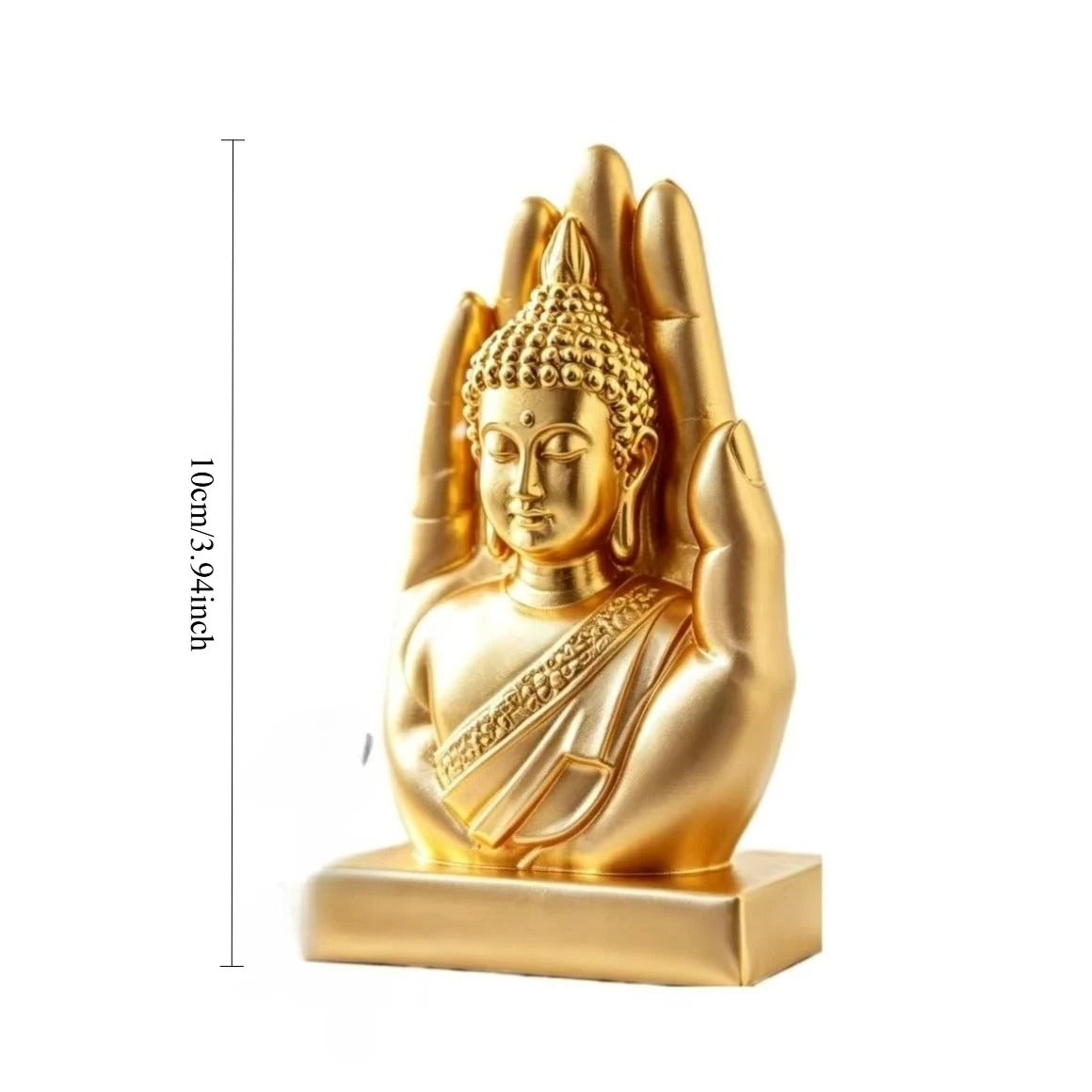 Palm Buddha Statue – Zen Meditation