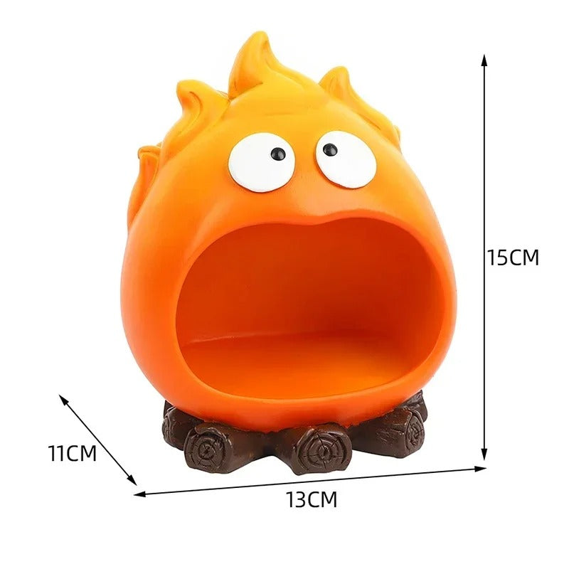 Calcifer Fire Spirit Resin Storage Box