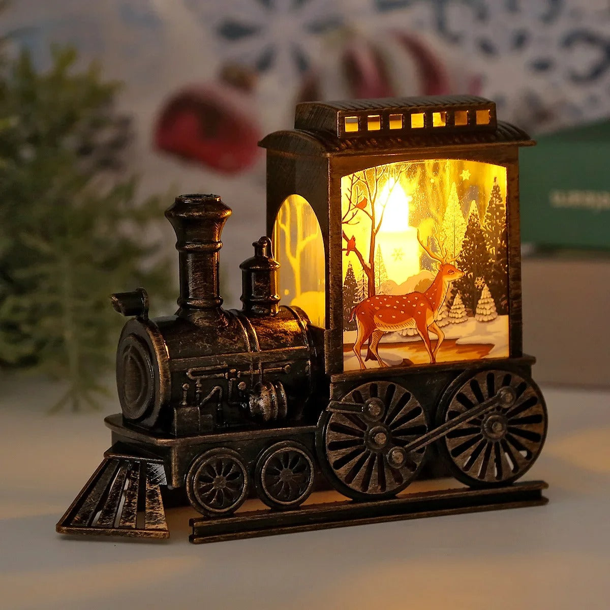 Vintage Train LED Night Light
