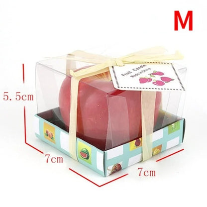 Apple Shaped Decorative Scented Candle