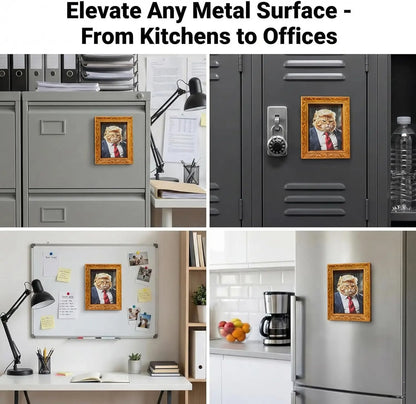Funny Cat Parody Fridge Magnet
