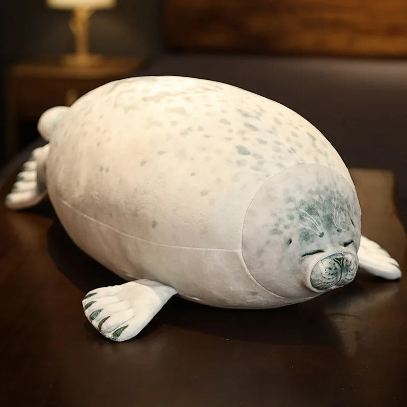 Chubby Seal Plush Pillow