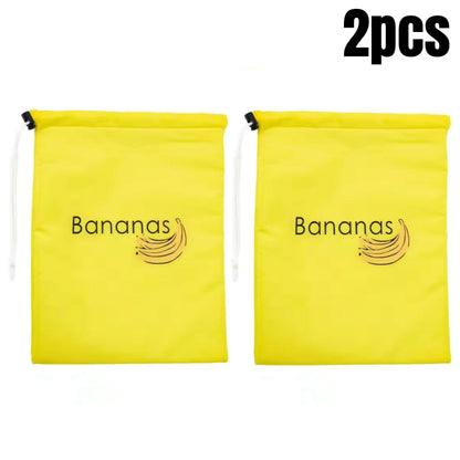 Banana Storage Bags – Insulated Fresh-Keep Pouch with Drawstring