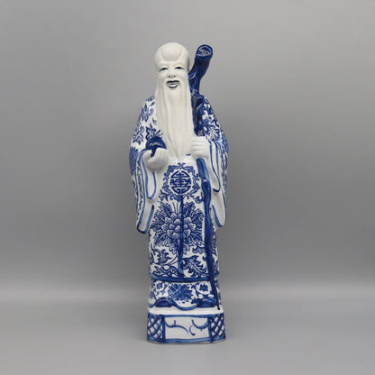 3-Piece Fortune, Prosperity & Longevity Figurine Set
