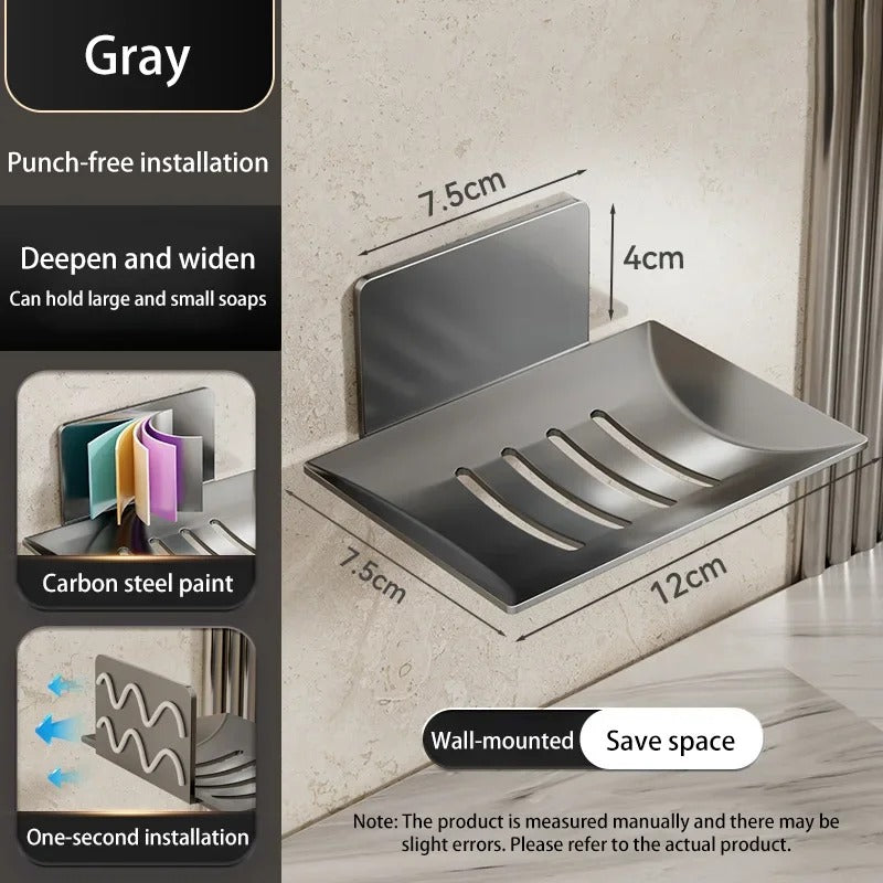 No-Drill Bathroom Soap Holder