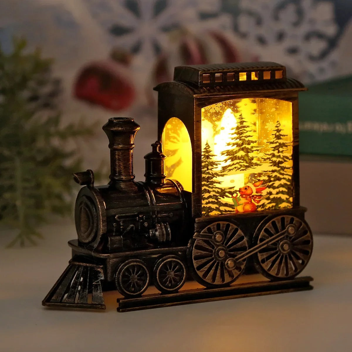 Vintage Train LED Night Light