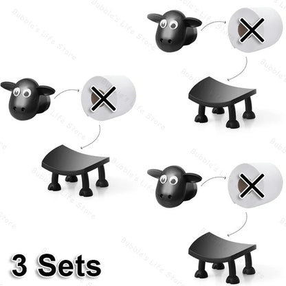 Cute Sheep Shape Toilet Paper Holder