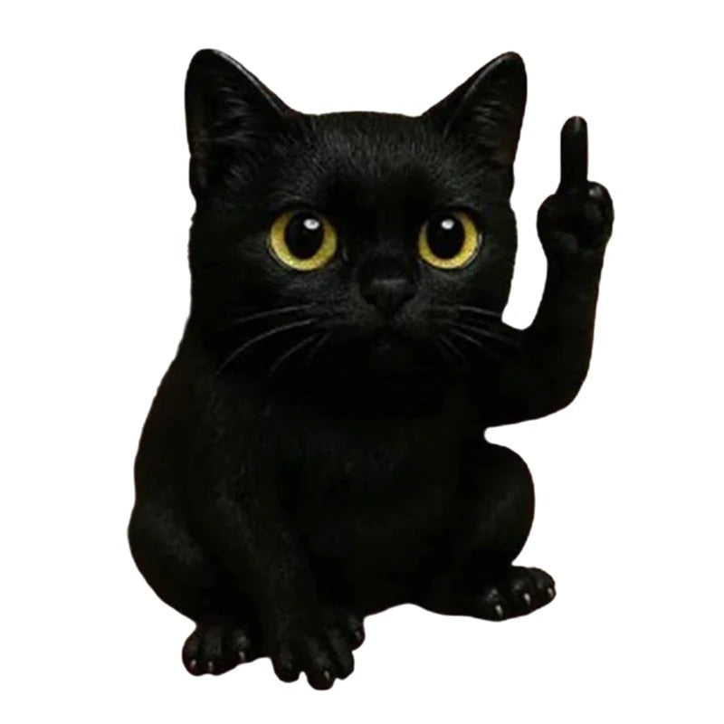 Funny Middle Finger Animal Statue Set