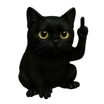 Funny Middle Finger Animal Statue Set