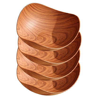 Imitation Wood Grain Fruit Plate