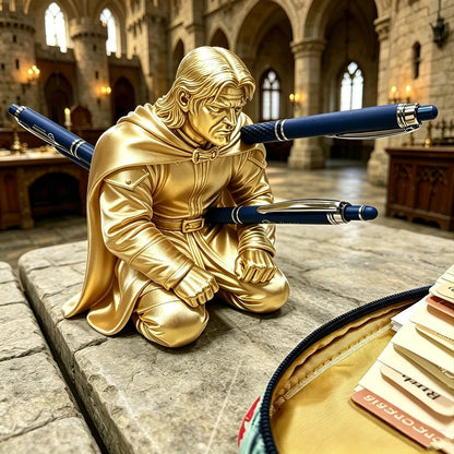 Medieval Commander Pen Holder
