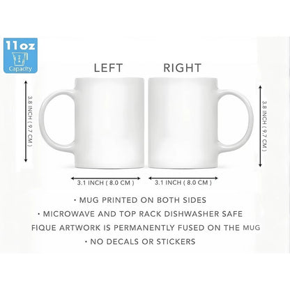 I Hate Morning People - Funny Coffee Mug