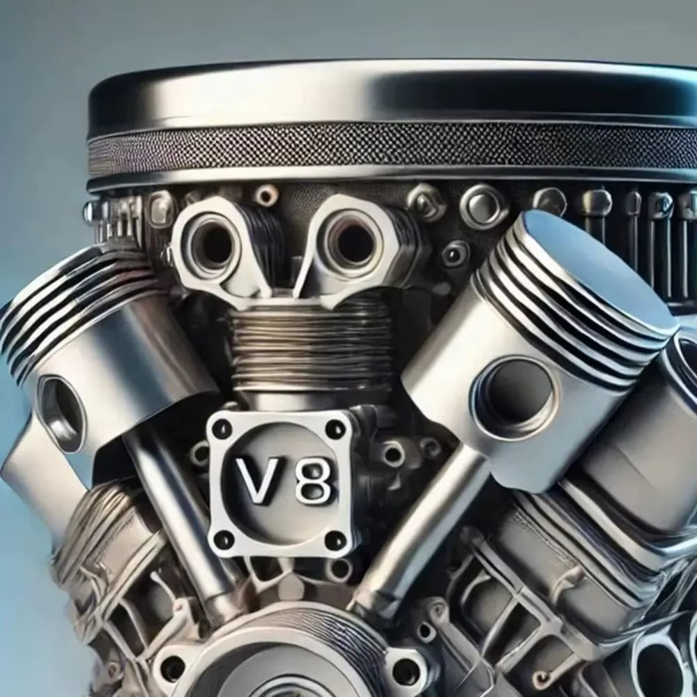 V8 Engine Coffee Mug – Realistic Car Engine Mug