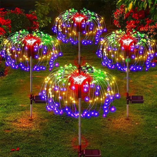 Solar Firework Garden Lights – Waterproof Decorative Yard Lights