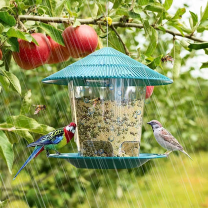 Hanging Bird Feeder – Outdoor Seed Dispenser