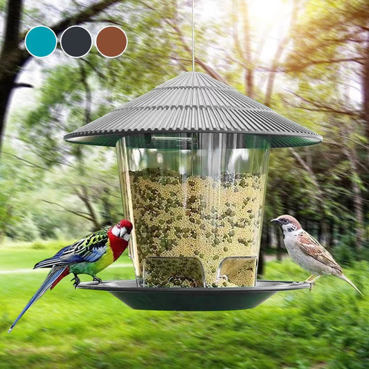 Hanging Bird Feeder – Outdoor Seed Dispenser