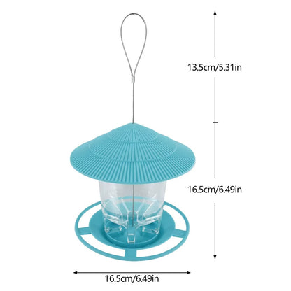 Hanging Bird Feeder – Outdoor Seed Dispenser